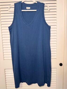 Pact Soft Indigo Blue Cotton Tee